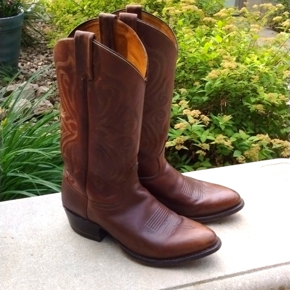 Mens Tony Lama Western boot, size 8.5 D - Picture 1 of 12